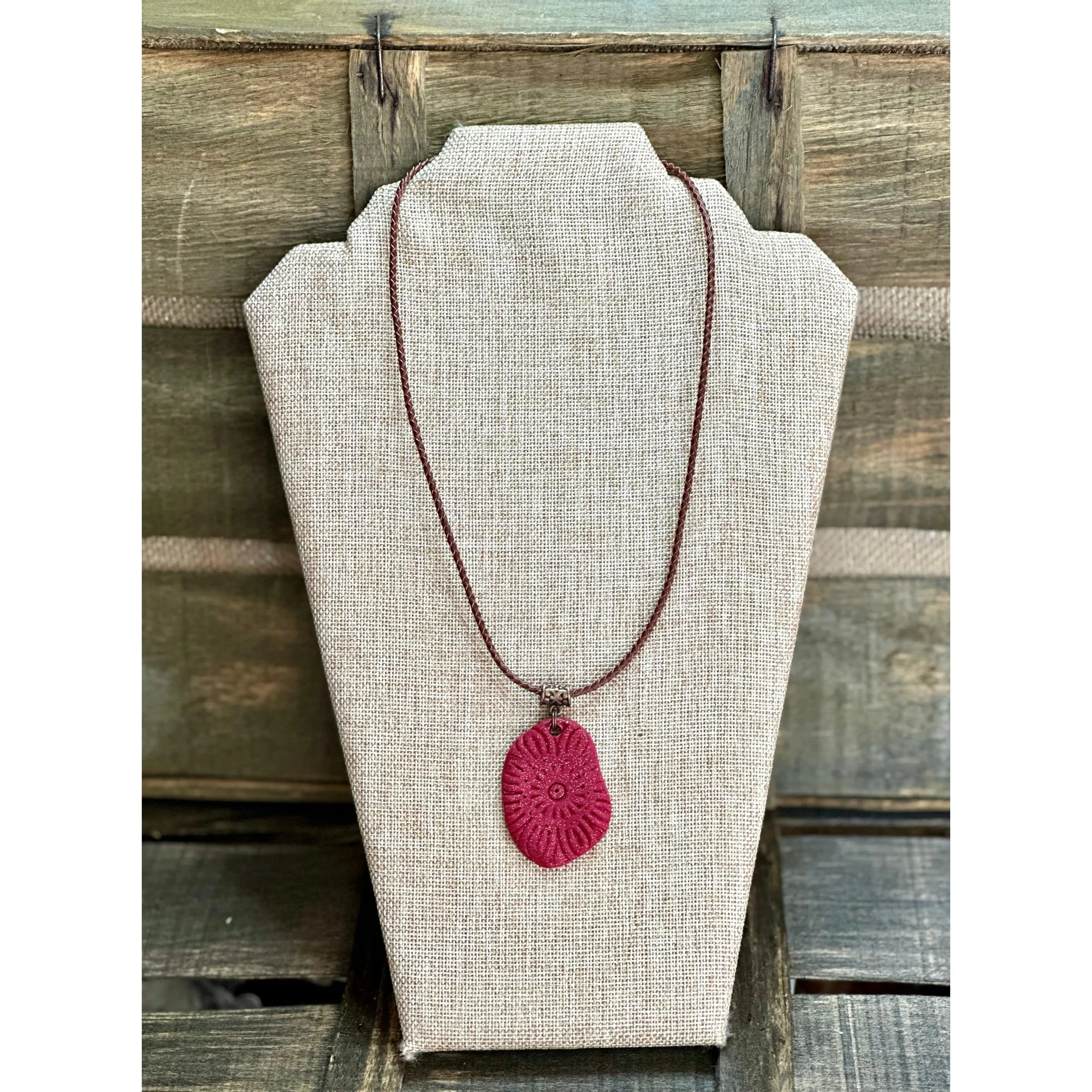 Minimalist Clay  Necklace