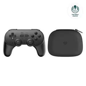 Pro 2   Controller with Travel Case, Hall Effect Joystick Update, Retro Gamepad for / 2, PC, Android, and Steam Deck &  (Black Edition)