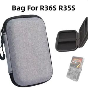 High-Quality Protective Game Console Bag, Compatible with Miyou Mini Pro, R36s, R35s, Ambertek Rg35xx Plus, Portable Handheld Case