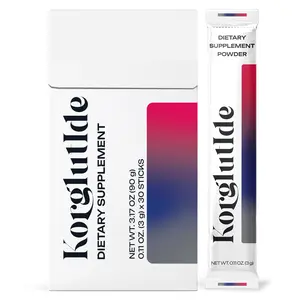 Korglutide Daily Peptide Supplement Powder - Advanced Oral Formula for Satiety & Body Composition Support - 3g Daily Stick - Wellness Solution (30 Count)