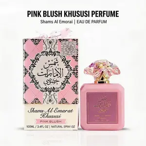 TikTok Viral Women's Marshmallow Blush Perfume 100ML | Leak-Proof Long-Lasting 8-12H | Romantic Sweet Arabian Fragrance | Captivating Eau De Parfum - Shop Now!