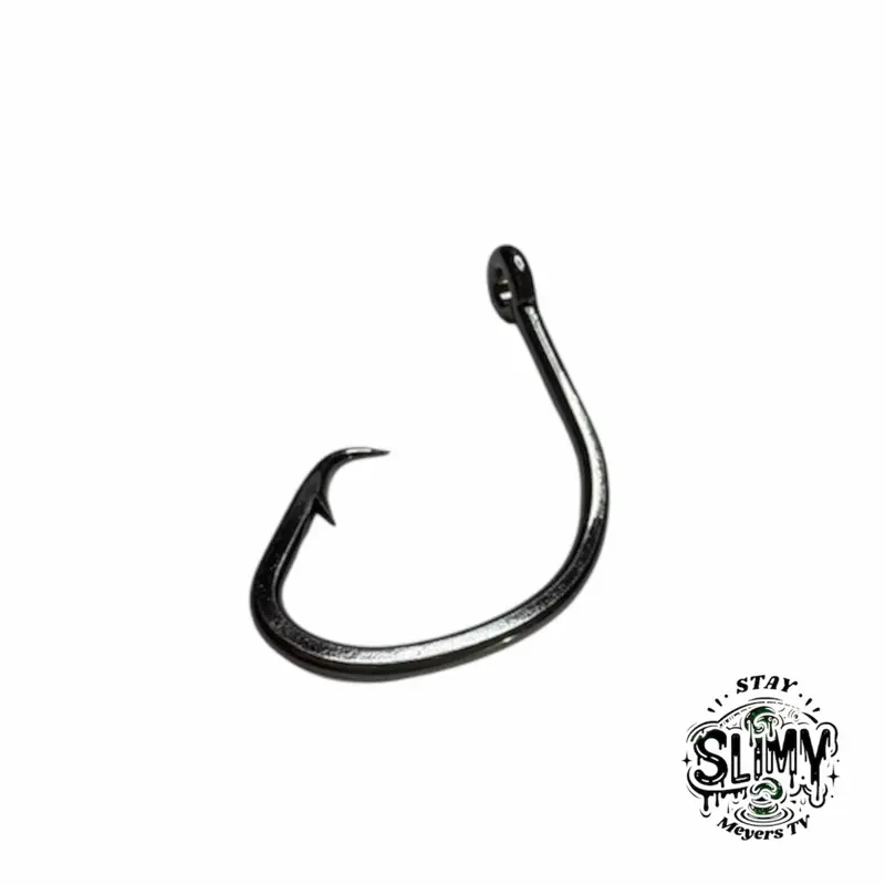 Meyers TV Hybrid Offset Circle Hooks - Strong & Durable - Ideal for Catfishing - Sizes 6/0 8/0 10/0 12/0