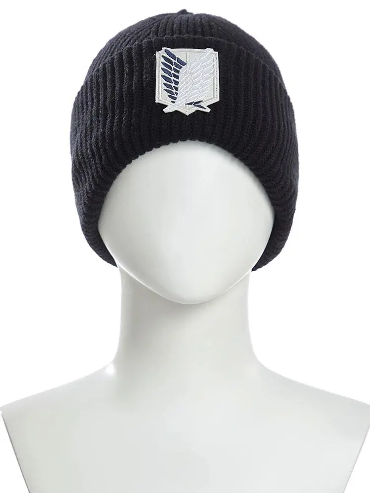 Officially Licensed Attack on Titan Survey Corps Black Beanie
