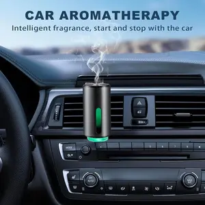 Smart Car Air Freshener, USB Rechargeable Car Aromatherapy Diffuser, Car Vent Aroma Diffuser, Car Interior Accessories for Car