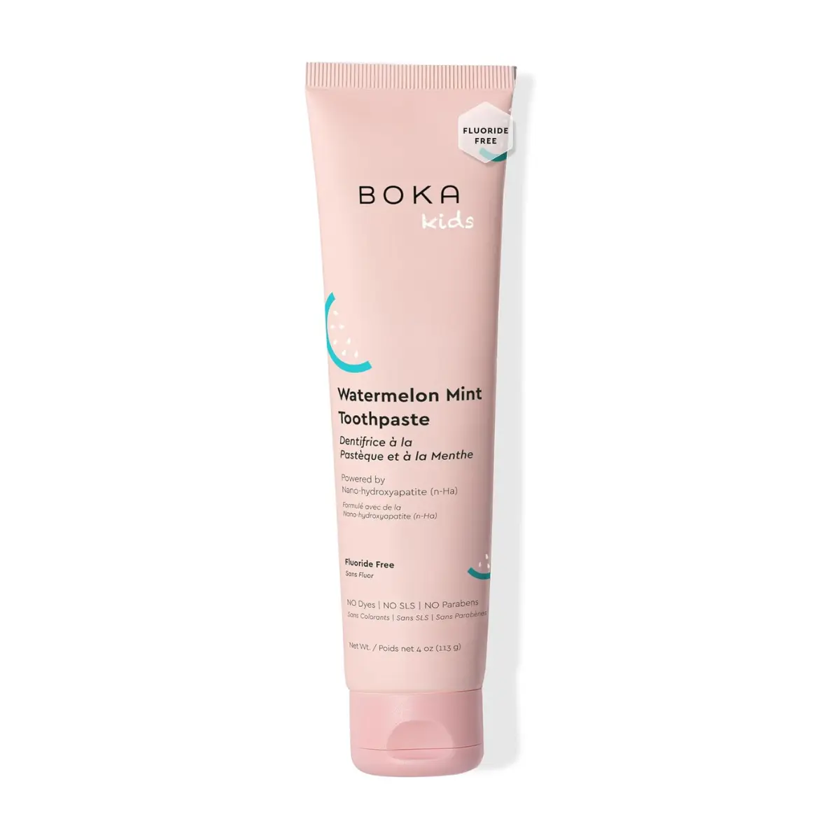Boka Fluoride Free Toothpaste Nano Hydroxyapatite Toothpaste - Watermelon Mint Flavor