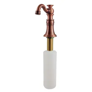 Kingston Brass  American Classic Soap Dispenser, Antique Copper