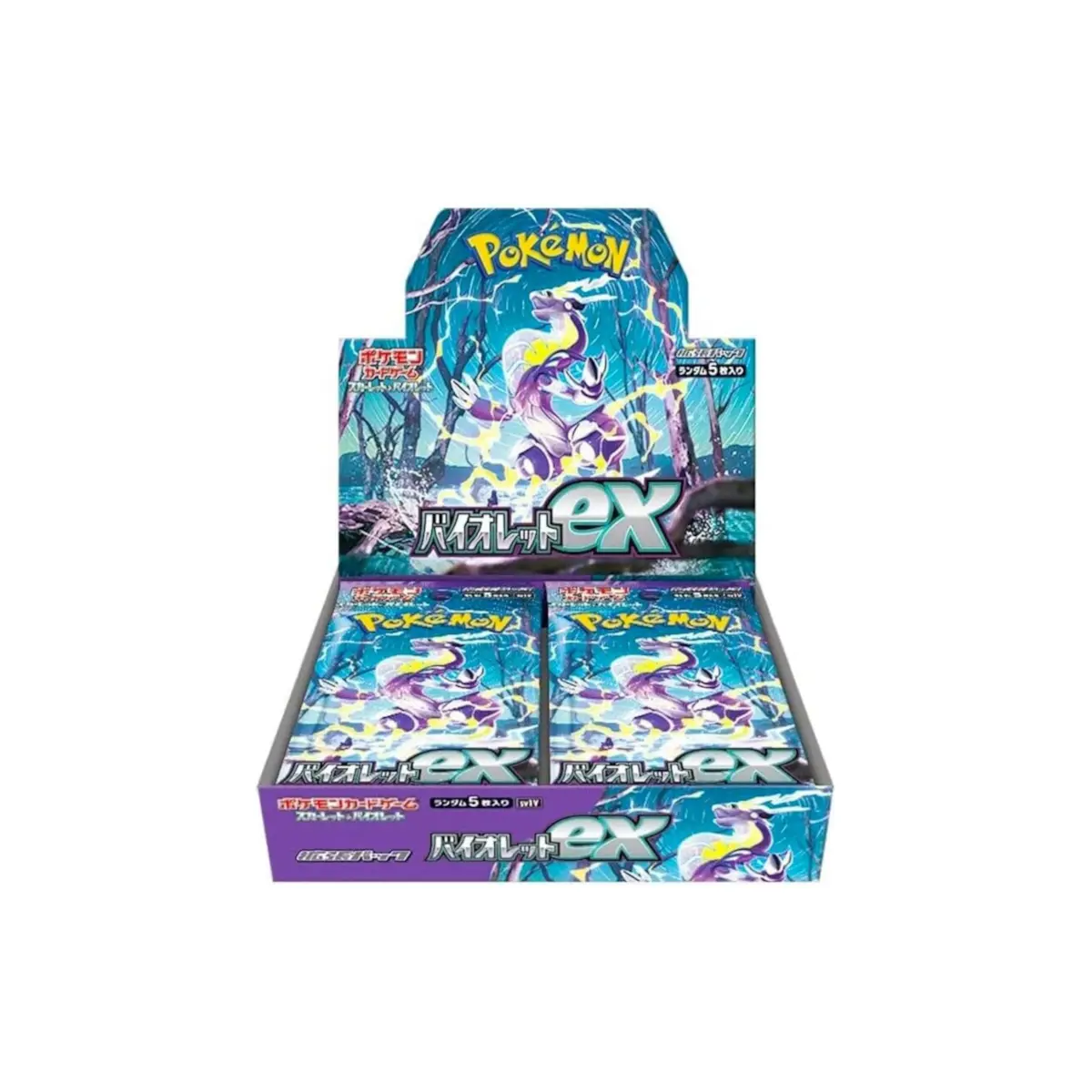 pokemon japanese violet ex booster box Pokémon Violet EX Booster Box [Japanese] – NebulaTCG main image 1