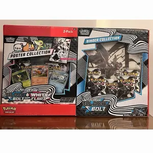 Pokemon Black Bolt & White Flare Binder + Poster Collection Black Bolt