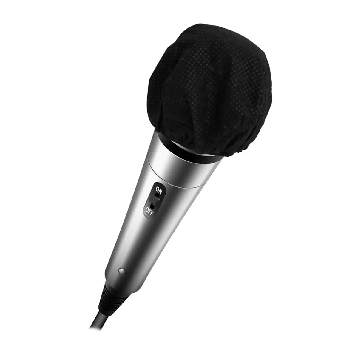Hamilton Electronics Sanitary Disposable Microphone Covers - Black