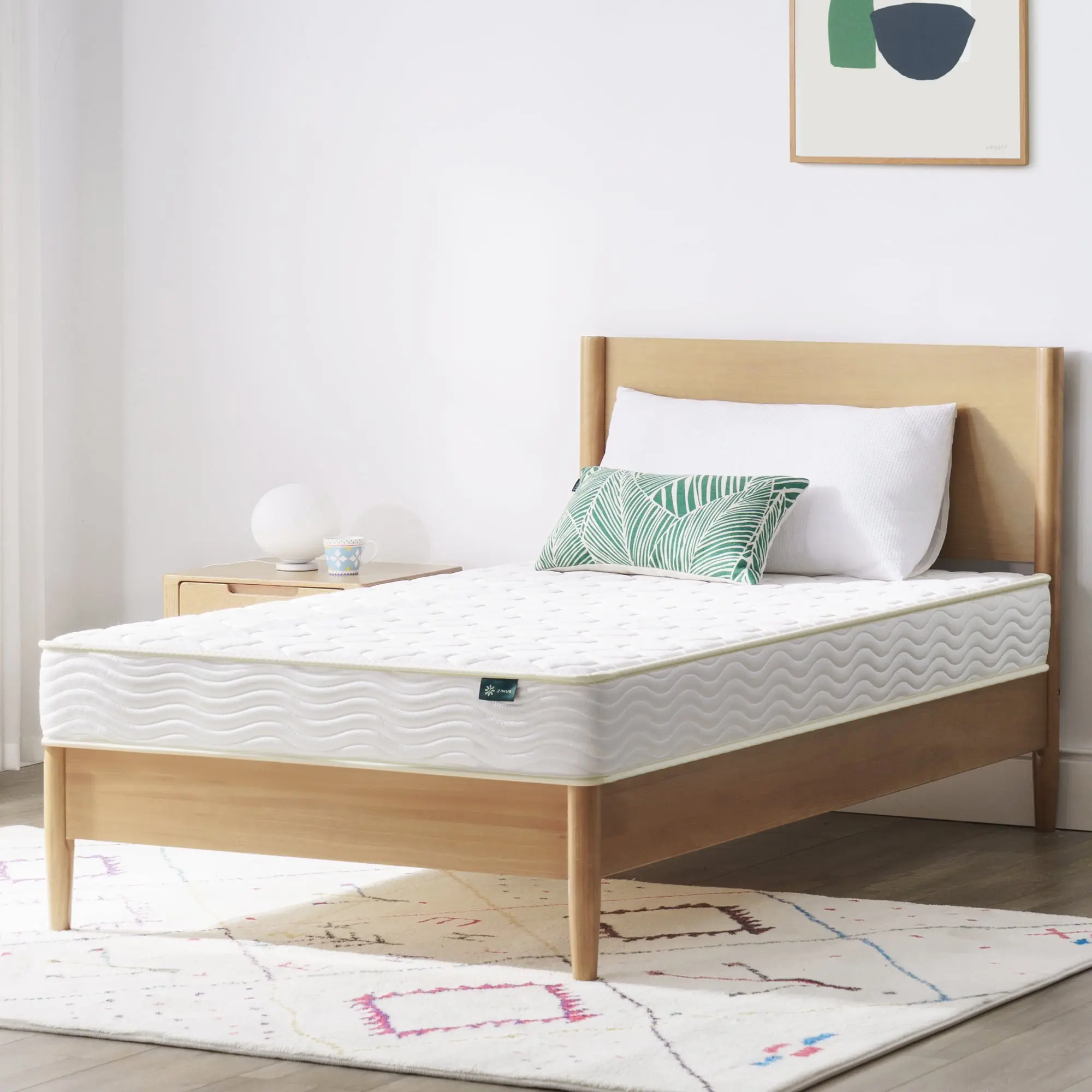 Zinus 6" Core Comfort Tight Top Bonnell Innerspring Mattress TWIN