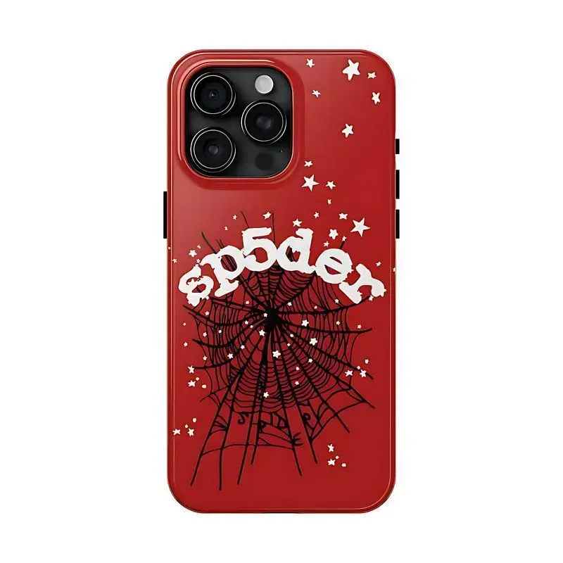 Sp5der Punk Style Phone Case, Sp5der Pink 555 Tough Phone Case, For iPhone 11 to iPhone 17.