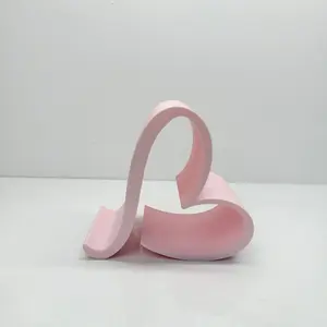 1PC Heart Shape 3D Printed Phone Holder, Tablet Phone Mount, Universal Stand for Mobile Phone Tablet, Desktop Organizer for Home Office Party Decoration, Creative Gift for Valentine's Day Christmas New Year Digital Enthusiasts