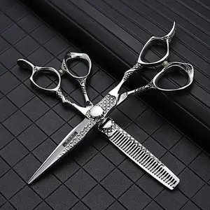 6 inch hair scissors Professional Cutting thinning hairdressing shears