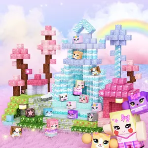 GobiDex Elf Theme 200PCS Magnetic Building Blocks, Game-Based STEM Creative Toys, Upgrated 0.8 Inch Portable Travel-Friendly Toys for Kids Ages 3-12