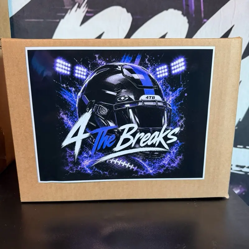 4TB PYT- 1 Authentic Full-Size Autographed Helmet Break - Guaranteed Sports Trading Cards