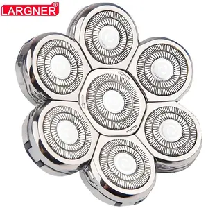 7D 7/8/9 Heads Replacement Heads for Electric Shaver, 1 Count Smooth & Comfortable Shaving Heads, Compatible with Most Brands Except Remington and SkullShaver Trimmers for Men, Multifunctional Shaving Head