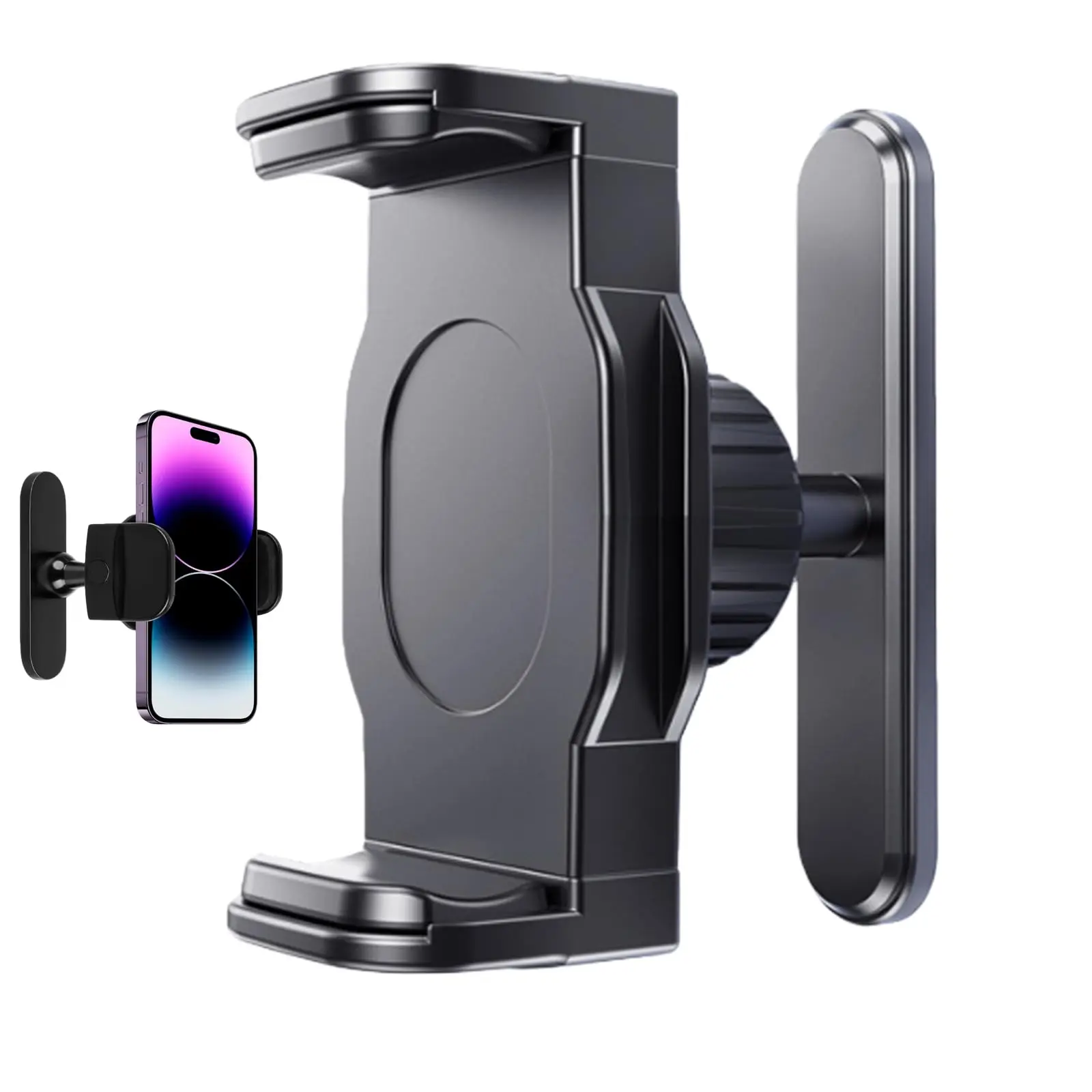 Gym Magnetic Phone Holder - 360° Adjustable Phone Mount, Universal for All Phone - Strong Portable Magnet for Workout Recording, Fitness  Accessories Essentials