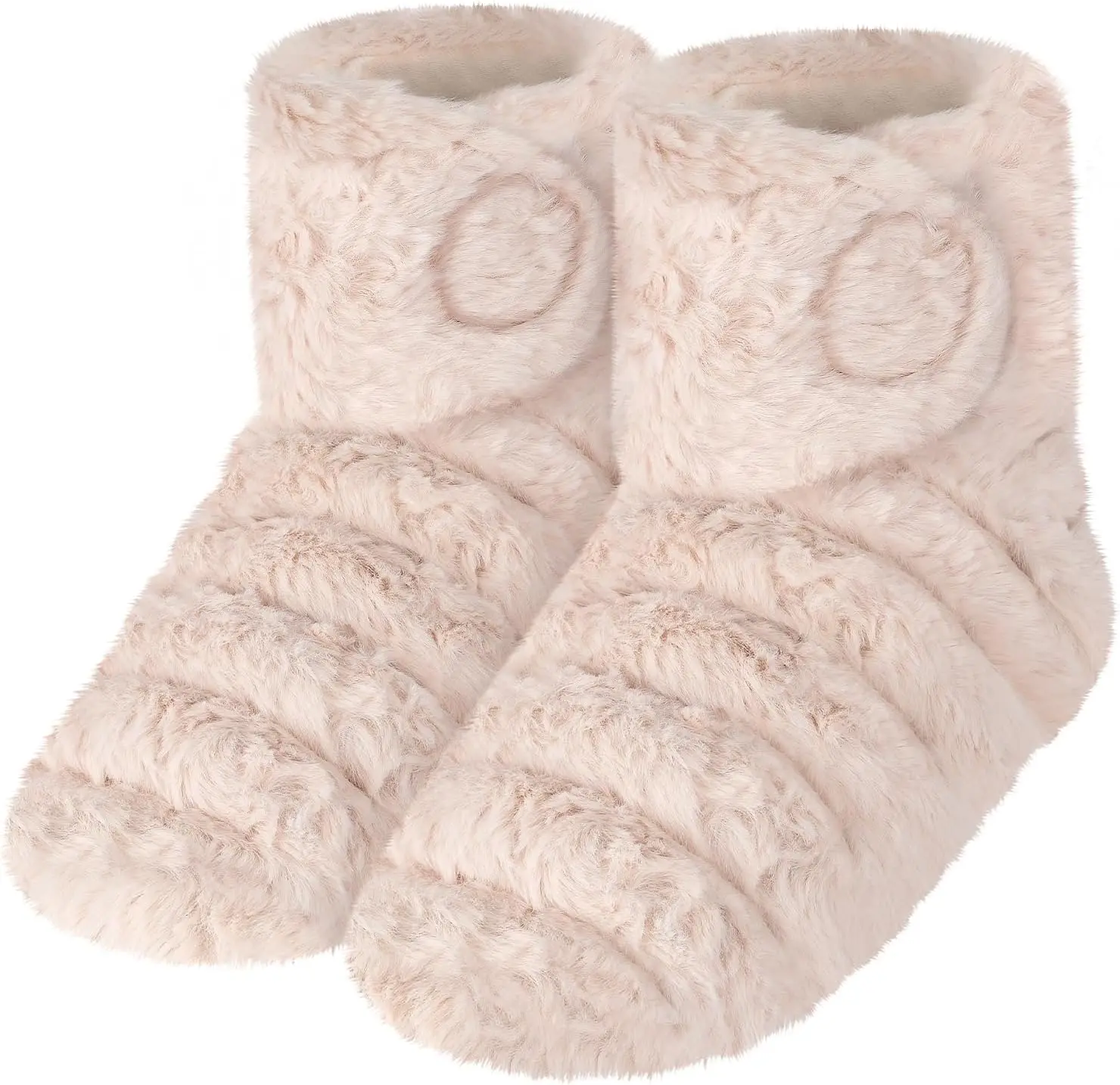 Microwavable Heating Booties - Everyone's Convenient and Practical Foot Warmers for All Cold Days, Home/Travel Use, Giftable (Beauty & Personal Care Heat Patches)