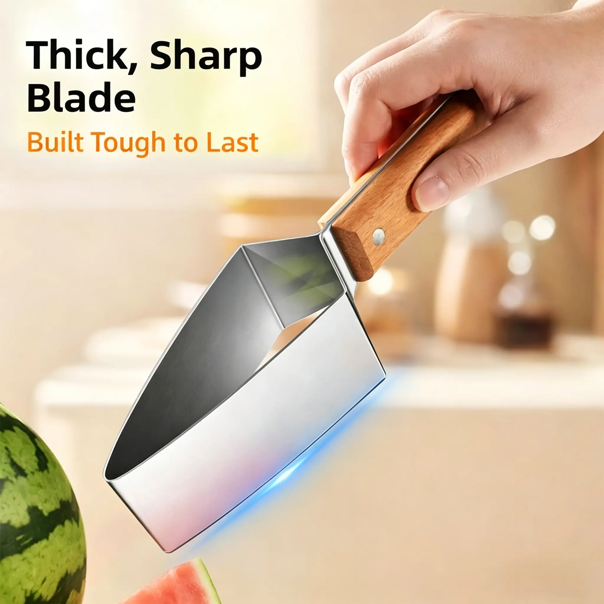 This Tool Cuts Watermelon Into Perfect Cubes in Seconds! Stainless Steel Melon Cutter