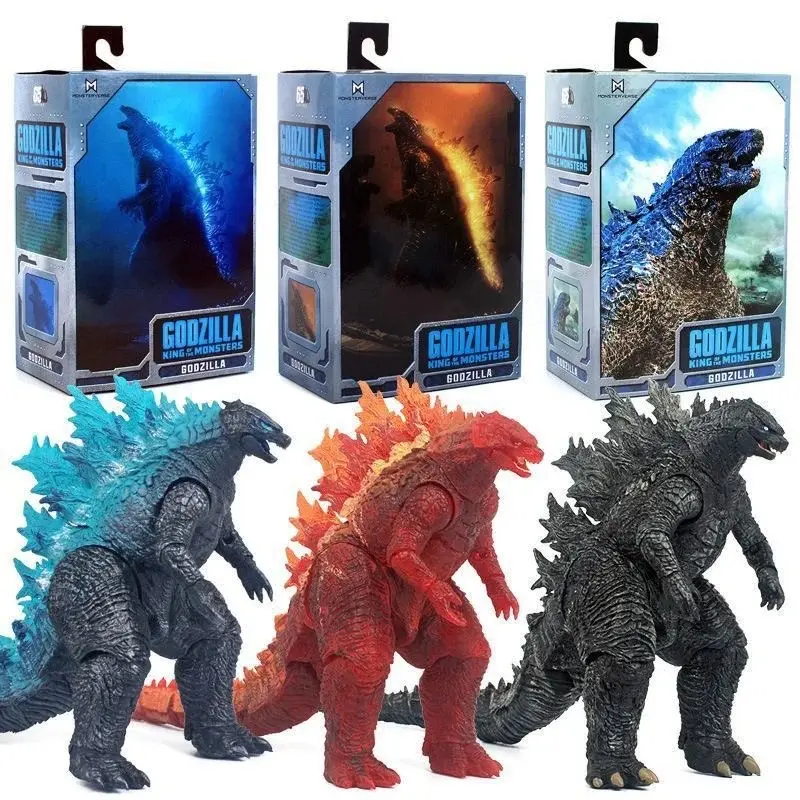Godzilla Figure NECA Atomic Blast Shin Godzilla Figure Anime King Of The Monster Gojira Movie Arts Figuras Brinquedos Toys 16cm