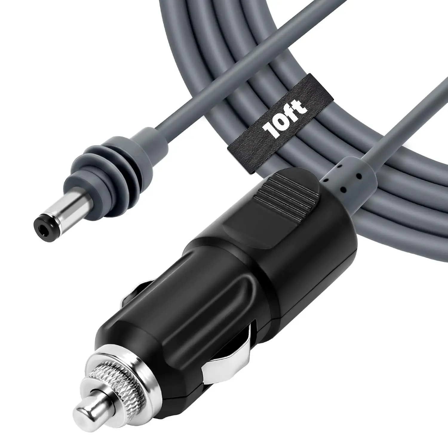 AXVIV 12-24V DC Power Cable for Starlink Mini, 10FT Waterproof 18AWG Car Charger Adapter Cord with Short Circuit Protection, Heavy Duty Outdoor Adapters for Cars, RVs, Boats