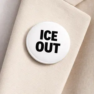 IN HAND Custom ICE OUT Pinbacks