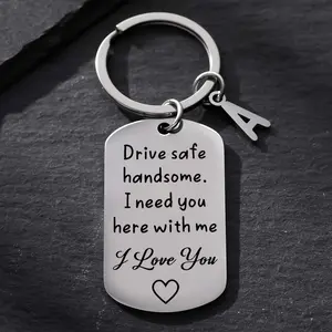 Gifts For Boyfriend Valentine's Day Gifts For Husband Birthday Gift For Men I Need You Here Trucker Gift Keychain