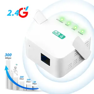 2026 WiFi Extender,300Mbps WiFi Signal Booster,5000 sq.ft Coverage&77 Devices,Repeater & Ethernet Port,Network Components for Home and Office Use,2.4G Wireless Repeater,Quick Setup,Game Essentials,Gifts
