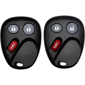 Suitable for 2002-2009 Chevrolet and Buick cars keyless entry remote control replacement part, 3 remote controls, 2 keys