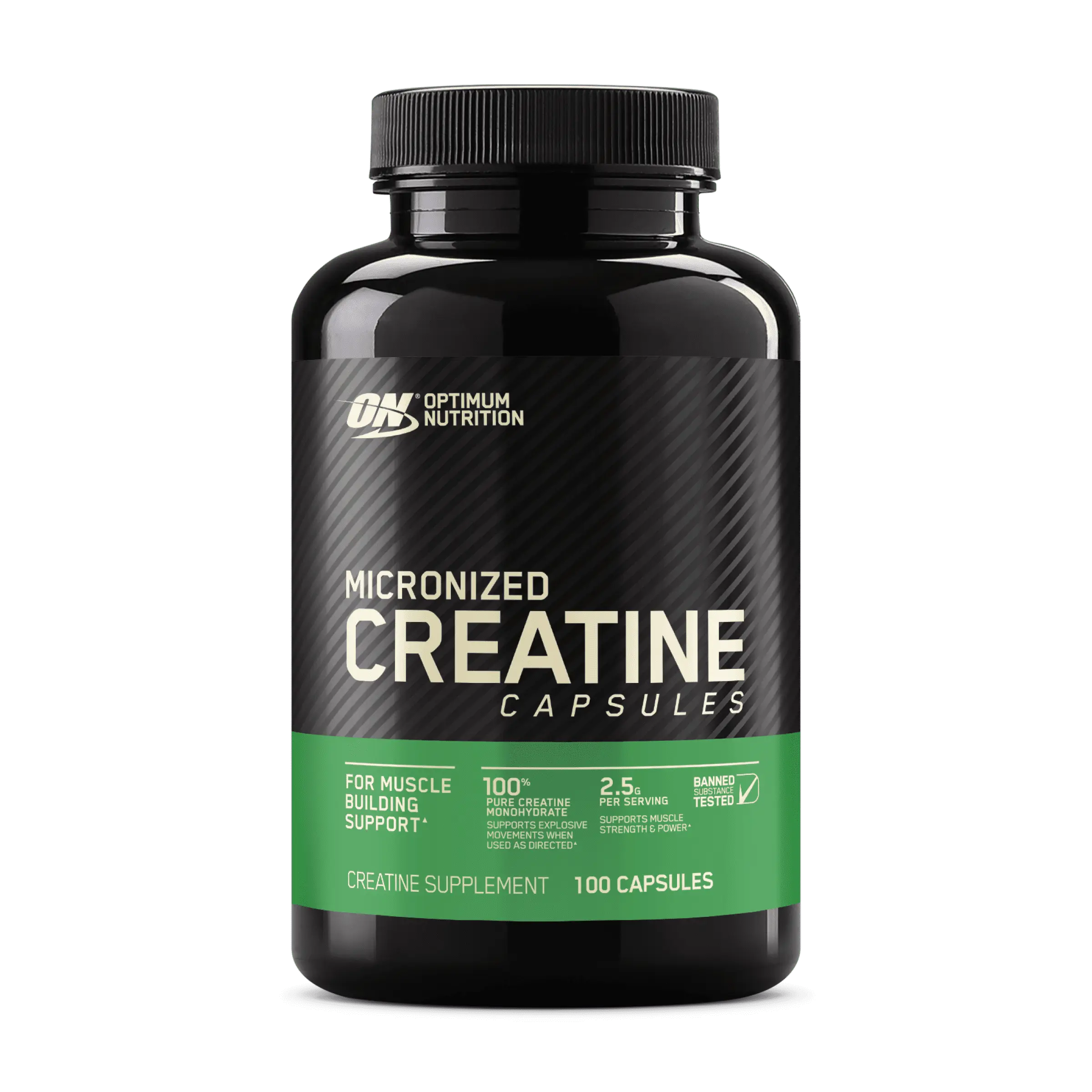 Optimum Nutrition Micronized Creatine Monohydrate Capsules, 2500mg Healthcare Supplement Optimum Nutrition Micronized Creatine Monohydrate Capsules, 2500mg Healthcare Supplement