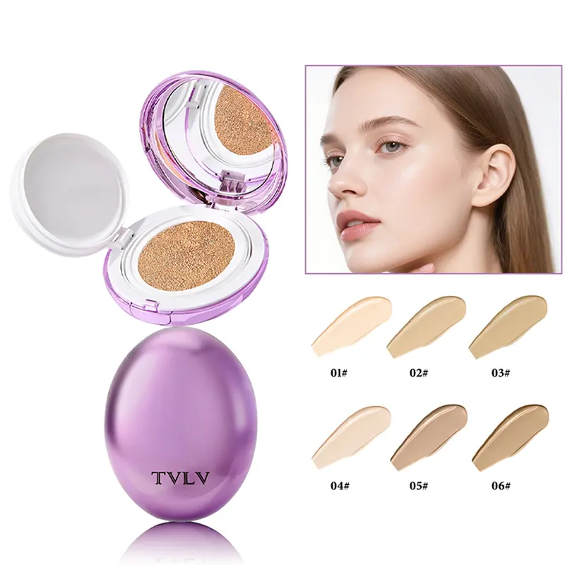 Buildable Cushion Concealer & Cushion Foundation, Soft-Matte Filter Finish, Pore-Minimizing Breathable Base, Long-Wear Self-Resurfacing Lightweight Formula for Sensitive Skin, Reusable Compact Everyday Makeup Staple, Flawless Skin, Matte Look