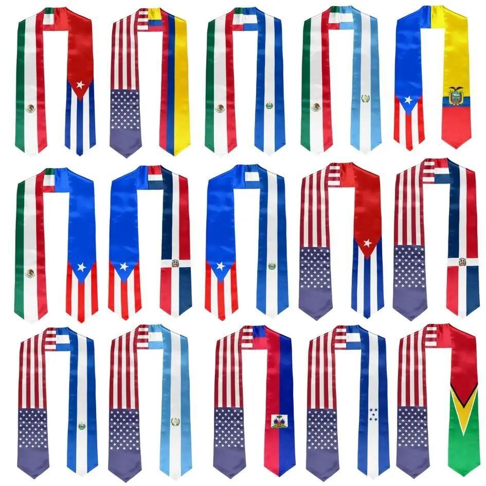 National Flag Graduation Stole Sash – Unisex Graduation Stole, Cultural Pride Graduation Gift for High School College Ceremony National Flag Graduation Stole Sash – Unisex Graduation Stole, Cultural Pride Graduation Gift for High School College Ceremony