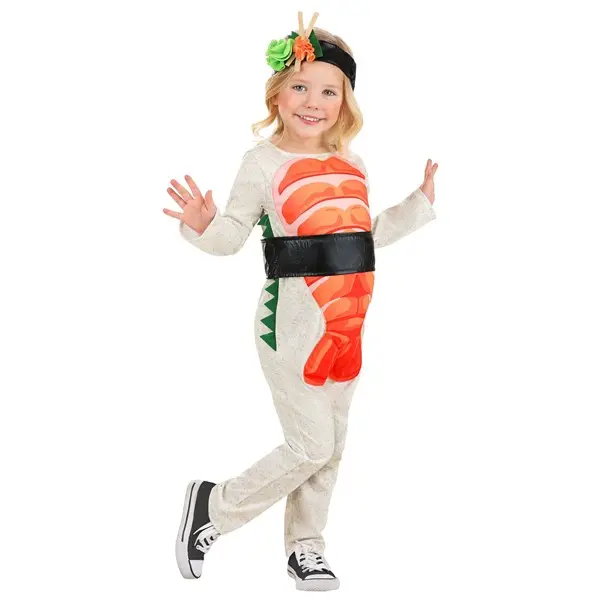 Toddler Lil Shrimp Sushi Costume