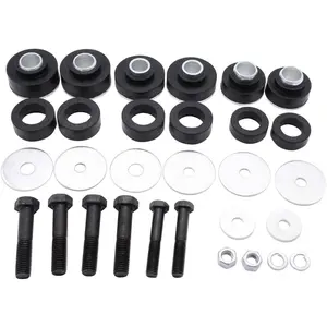 30 PCS/SET SHLPDFM Subframe Body Mount Bushing Kit AND Subframe to Radiator Core Support Mount Bushing Compatible with Chevrolet Nova Camaro Chevy II Pontiac Firebird