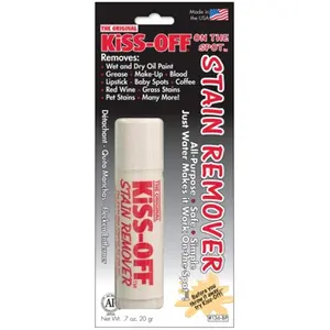 KISS Household Stain Remover, 7oz Multi-Surface On-the-Spot Stick Cleaner, 1-Package (General Pencil 386545)