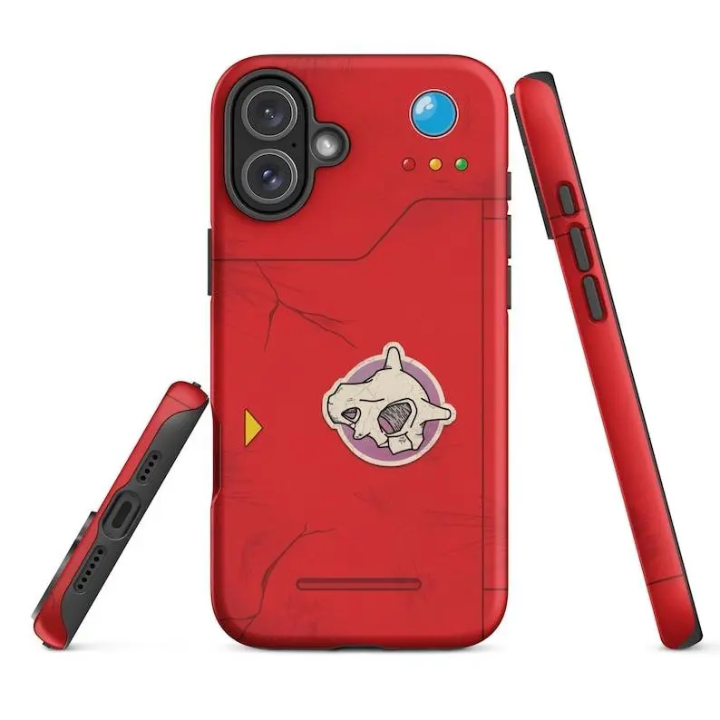 Pokemon "Battle Tested" Pokedex Tough Case Cover for iphone 17 phone case 16 pro max 15 Plus 14 13 12 11 and Samsung S26Ultra S25Plus S24 S23 S22 Cute,clear,military-grade,high-end,durable,shockproof,and drop-resistant 2-in-1 glossy phone case