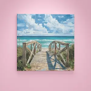 A Serene Beach  - Painting Wiz Kit