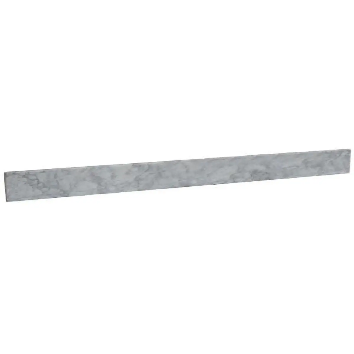 Bellaterra Home BACKSPLASH-WC-61 61 in. Carrara Marble Backsplash, White