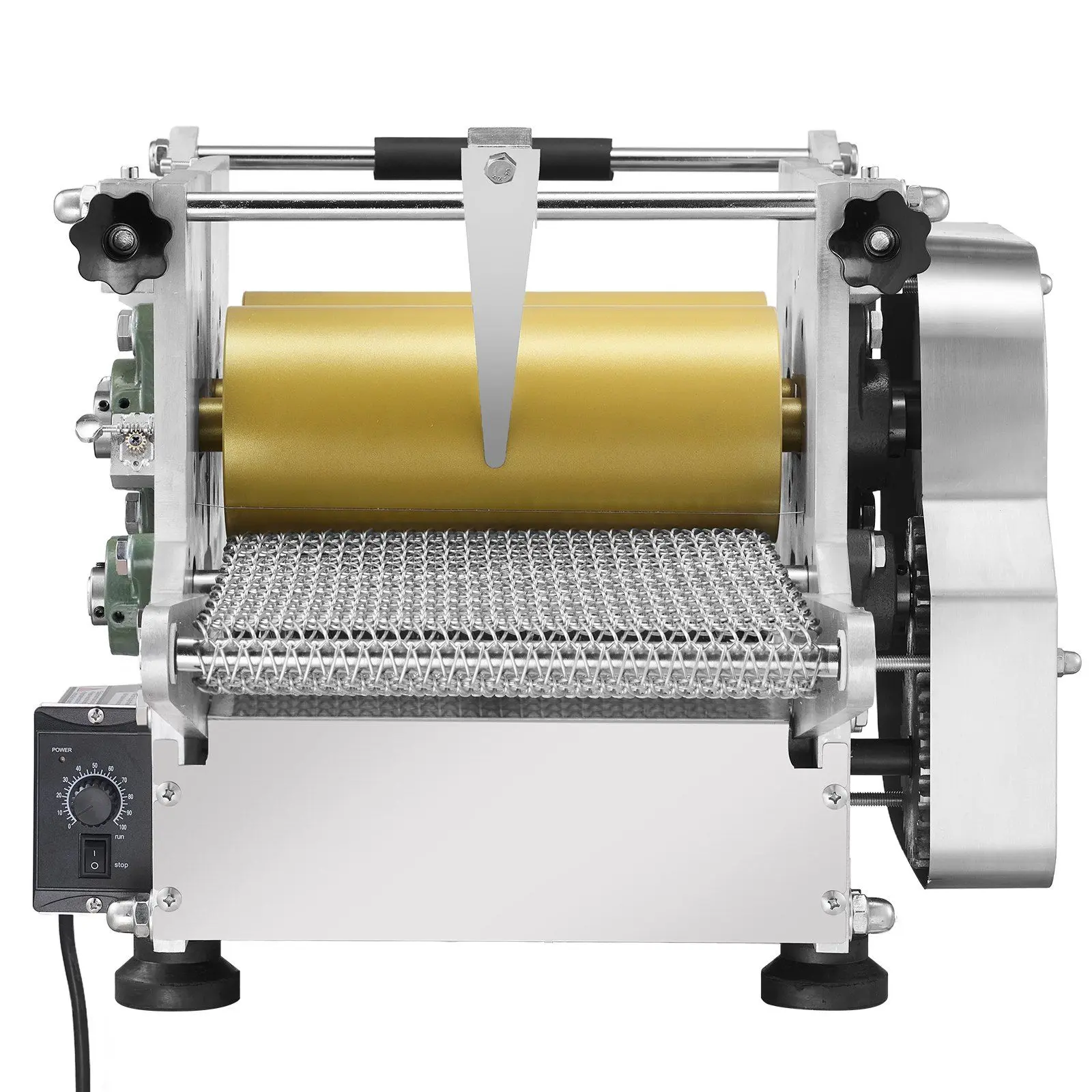 VEVOR Electric Corn Tortilla Maker, Automatic 5.5in Diameter Machine, Stainless Steel, 1,400 Pieces Per Hour, 1-5 mm Thickness, for Restaurants & Food Trucks