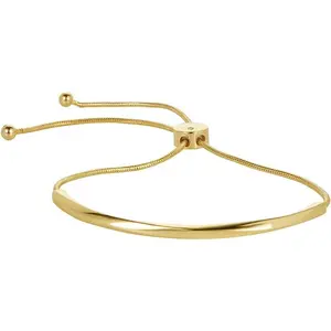 Adjustable Slider Bracelets for Women: Gold Bar Friendship Bangle – Sleek, Versatile, and Meaningful
