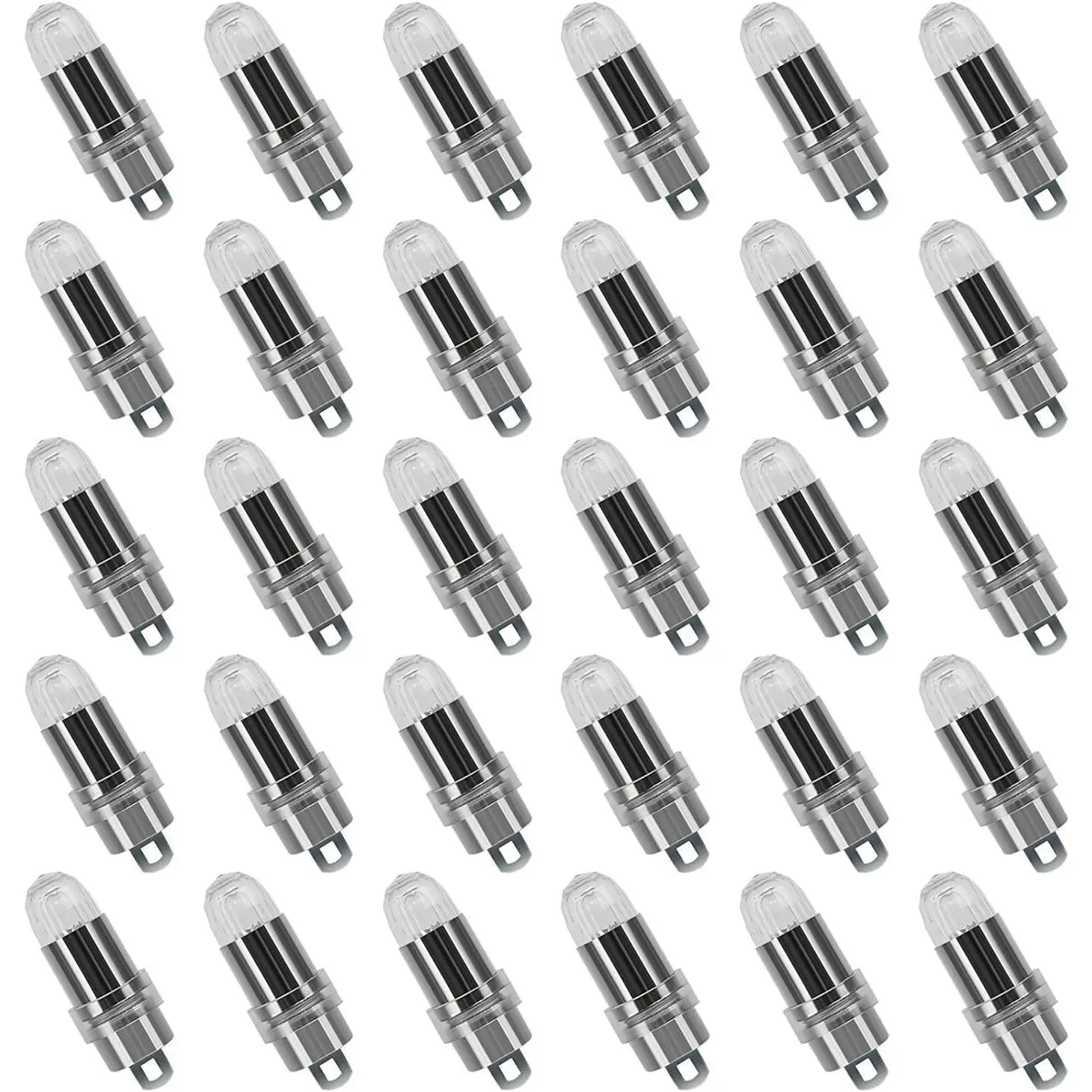 30x  Operated LED Party Lights Seasonal Lighting for Balloons Paper Lanterns,  - Warm White