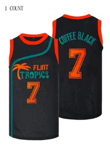 Men's Black Basketball Jersey, Casual Breathable Sleeveless Basketball Vest, Loose Basketball Tank Top, Sports Top for Summer