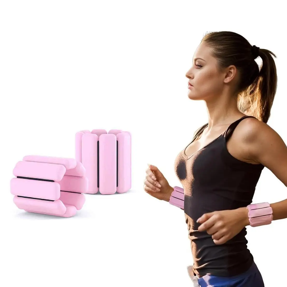 Adjustable Weighted Wristbands for Men and Women, Yoga Pilates Walking Running, Multiple Colors Available, Universal Wrist Ankle Weights, Workout Equipment, Workout Training Equipment, Workout Gear