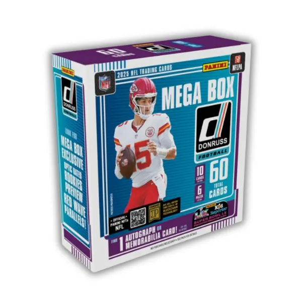 2025 Panini Donruss NFL Mega Box 2025 Panini Donruss NFL Mega Box