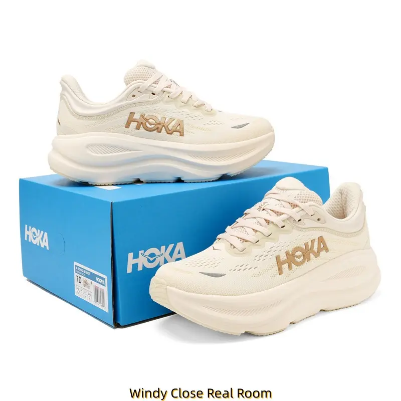 Low-saturation Apricot Functional Running Shoes With Pressure-dissipating Curved Midsole, Ideal for Daily Road Jogging, Short Trips and Soft Minimalist Outfit Styling