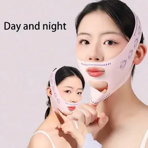 Soft Chin Strap for Face Lifting, Minimizes Double Chin, Unisex Beauty Tool - Skincare, Comfort. Anti- Aging