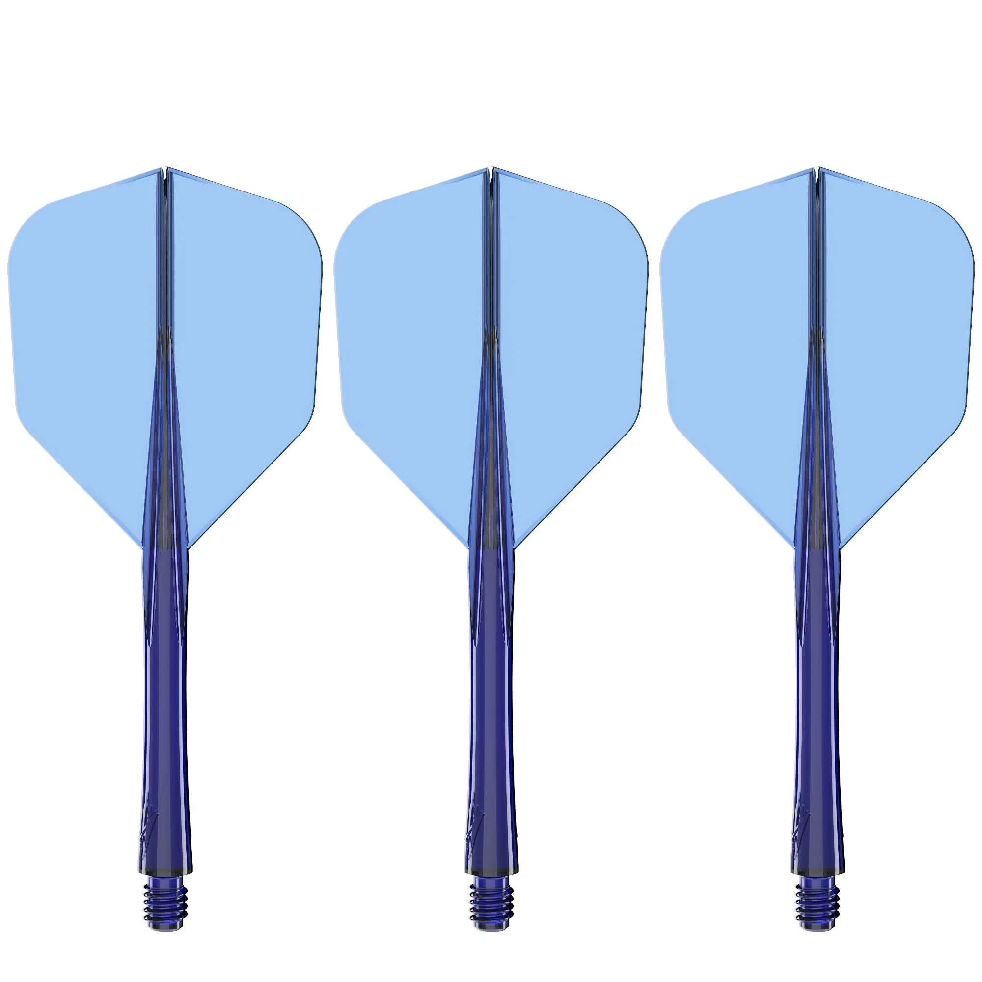 Darts Sup Moulded Shaft and Flight Set, Flight No6, Blue, Precise Fit Dart Accessories, Dart Flights Accessories