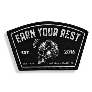 Earn Your Rest Velcro Patch
