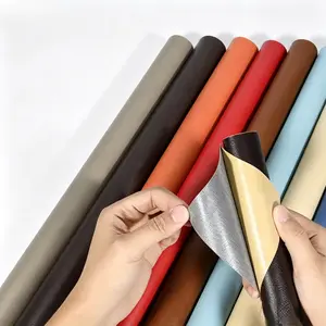 Self-Adhesive Leather Repair Patch Tape Kit, Waterproof Cuttable Vinyl Patches, Eco-Friendly Removable Stick-On Furniture Stickers for Couch & Car Seats