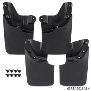G-PLUS Front Rear Splash Guards Car Mud Flaps Easy Install Fit For 16-18 Toyota Tacoma